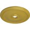 Ekena Millwork Theia Ceiling Medallion (Fits Canopies up to 6 3/4"), 24"OD x 3 5/8"ID x 1 3/4"P, Rich Gold CM24THRGS - alternate 2